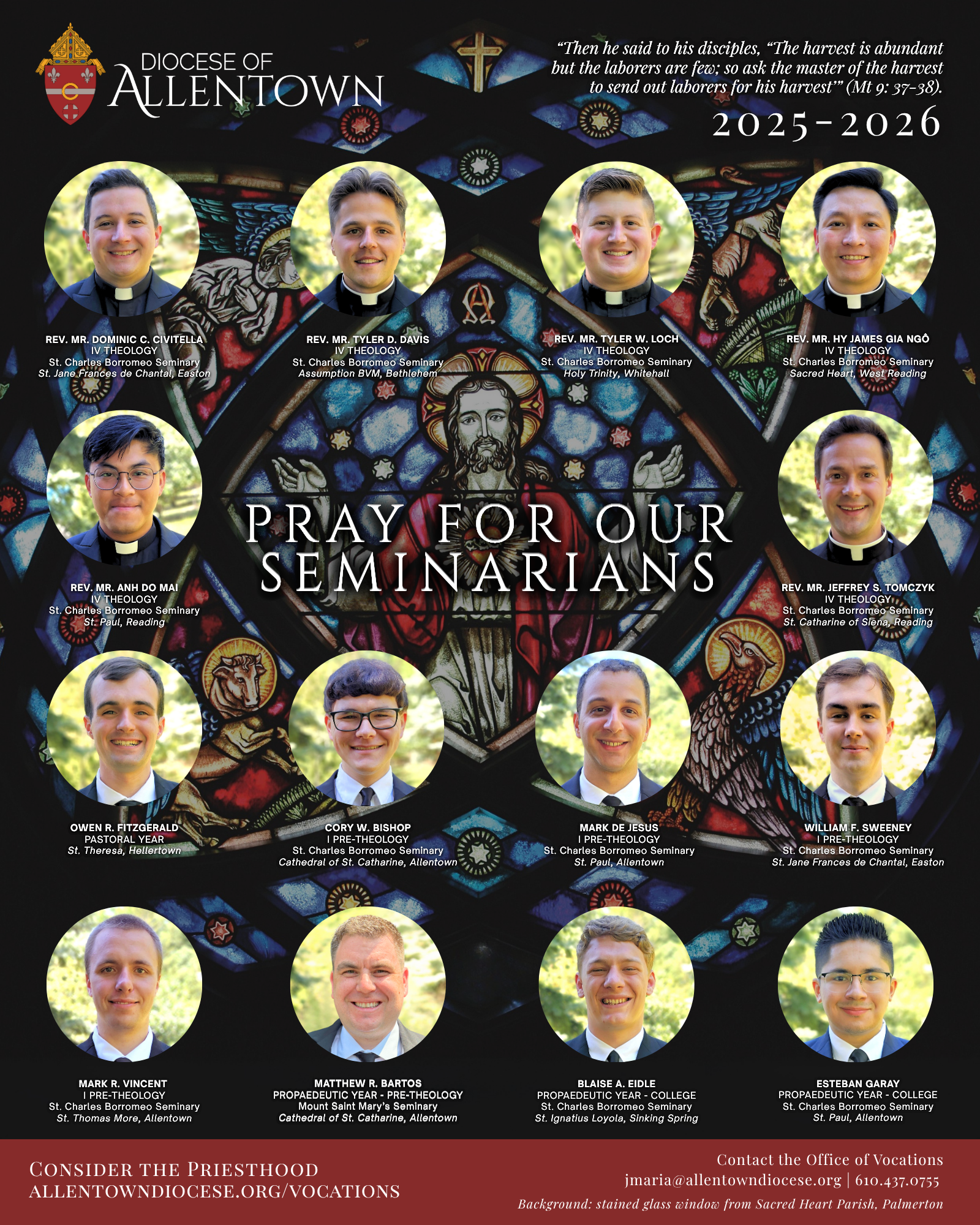 New Seminarian Poster 2025